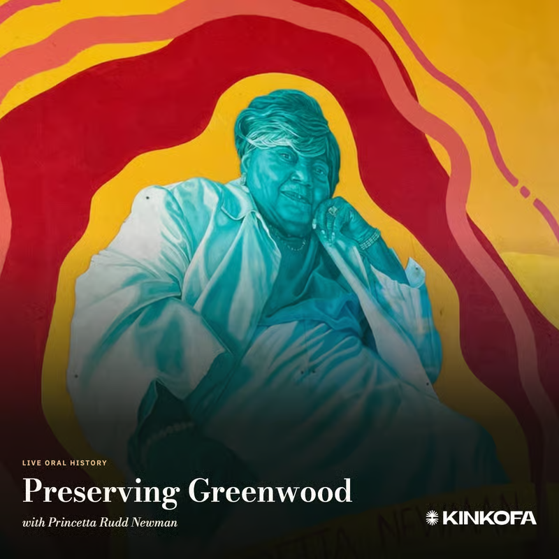 Live Oral History: Preserving Greenwood, with Princetta Rudd Newman
